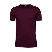 Mens Interlock T-Shirt - Wine - 3XL