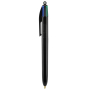 BIC® 4 Colours® balpen 4 Colours ballpen LP black_UP black_RI black