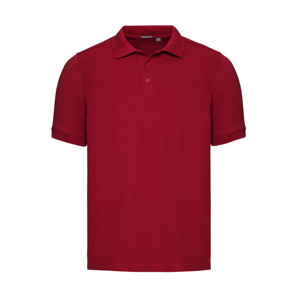 Men's Tailored Stretch Polo - Classic Red