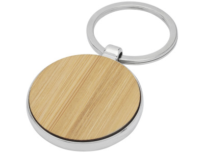 Nino bamboe ronde sleutelhanger Nino bamboe ronde sleutelhanger