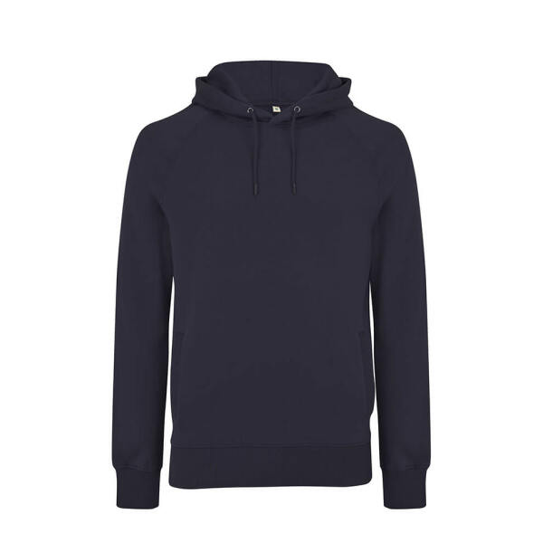 CLASSIC HEAVY UNISEX RAGLAN PULLOVER HOODY WITH SIDE POCKETS Navy XS