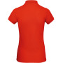 Ladies' organic polo shirt Fire Red XL