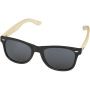 Sun Ray bamboo sunglasses - Solid black