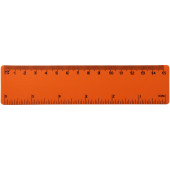 Rothko 15 cm PP liniaal - Oranje