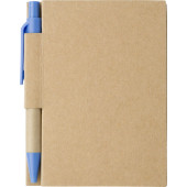 Papieren notitieboekje Cooper lichtblauw