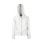 Premium Hooded Sweat Jacket Lady-Fit - White - L (14)
