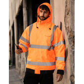 Hi-Vis Rain Jacket Lite "Kaunas" - Orange - S