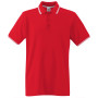 Premium Tipped Polo shirt (63-032-0) Red / White L