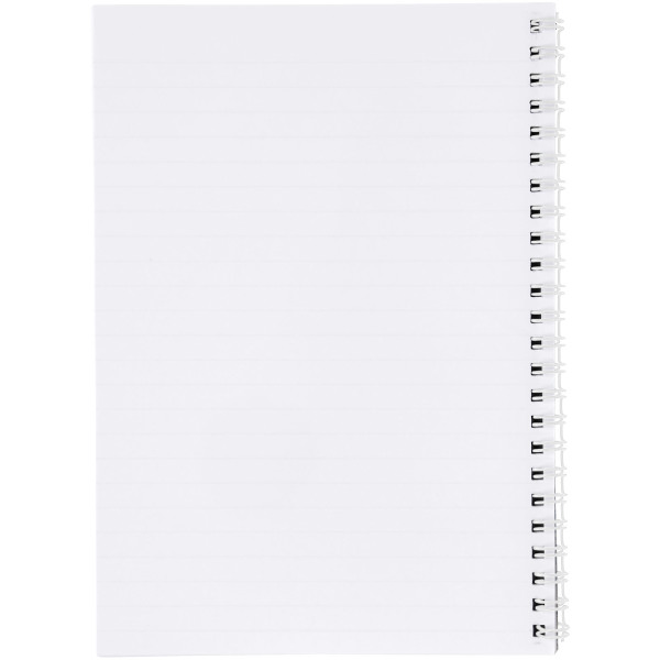 Desk-Mate® A4 notebook synthetic cover - White