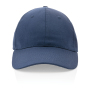 Impact AWARE™  6 panel 190gr gerecycled katoenen cap, donkerblauw