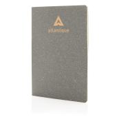 A5 standard softcover slim notitieboek, grijs
