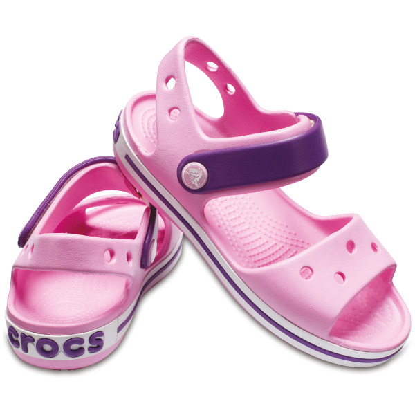 Crocs™ Kids' Crocband™ Sandals Navy / Red J1 US