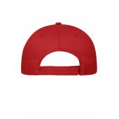 MB6237 5 Panel Cap Bio Cotton - red - one size