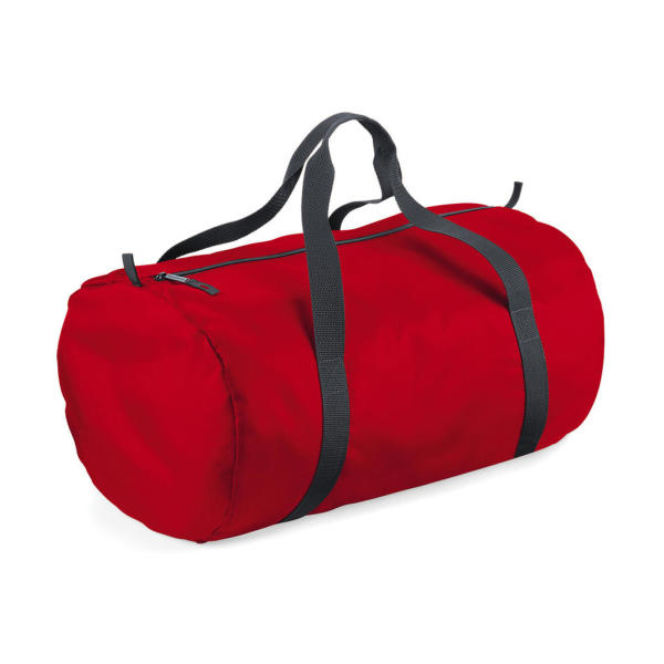 Packaway Barrel Bag - Classic Red