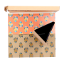 CreaSleeve Kraft 187 - aangepaste kraftpapier sleeve