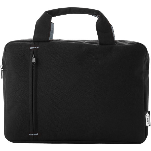 Detroit RPET conference bag 4L - Grey/Solid black