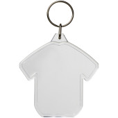 Combo T-shirtvormige sleutelhanger - Transparant