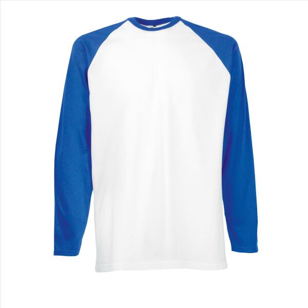Fruit of the Loom Valueweight LSL Baseball T