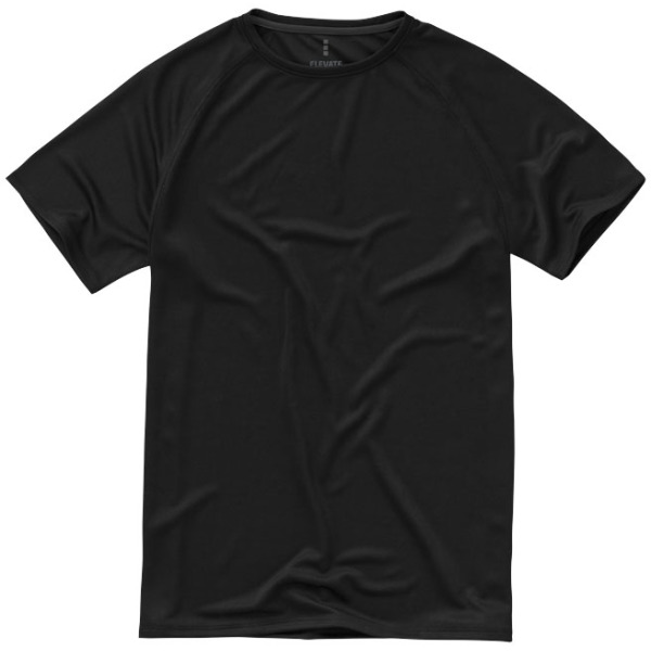 Niagara cool fit heren t-shirt met korte mouwen - Zwart - 3XL