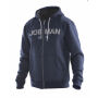 Jobman 5154 Vintage hoodie lined navy/grijs m