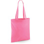 Shopper bag long handles True Pink One Size