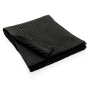 Impact AWARE™ Polylana® knitted scarf 180 x 25cm, black