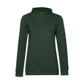 #Hoodie /women French Terry - Forest Green - XS