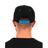 Classic Snapback 2-Tone Cap - Heather/Black - One Size