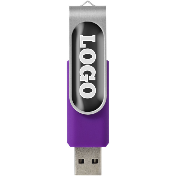 Rotate Doming USB - Paars - 64GB
