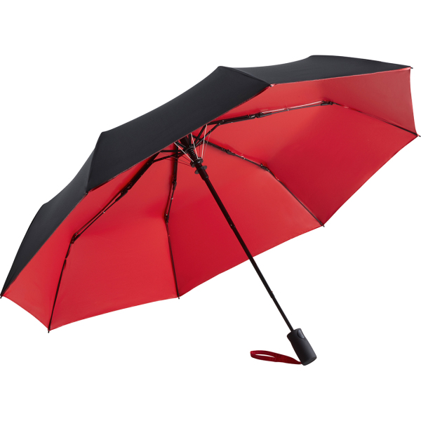 AC pocket umbrella FARE® Doubleface - black/red