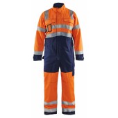 High Vis Oranje/Marineblauw