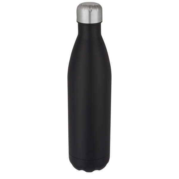 Cove 750 ml vacuüm geïsoleerde roestvrijstalen fles - Zwart