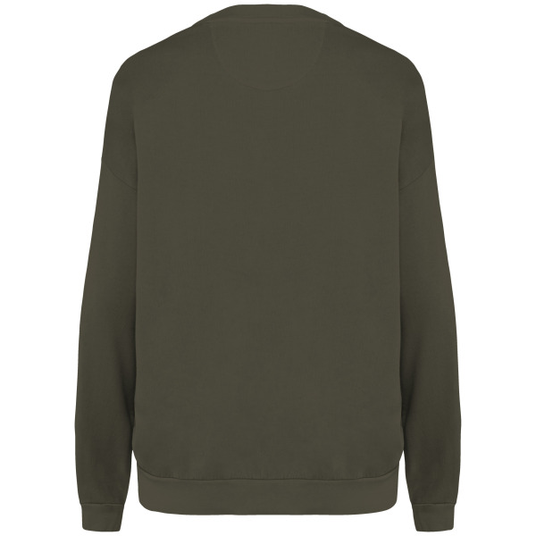 Uniseks oversized Terry280 Sweater Washed Organic Khaki XXL