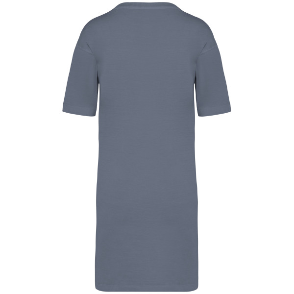 T-shirtjurk - 165 gr/m2 Washed Mineral Grey XL