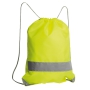 Gym bag | backpack - Fluorescent yellow, One size