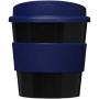 Americano® Primo 250 ml beker met grip - Zwart/Blauw