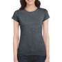 Gildan T-shirt SoftStyle SS for her 446 dark heather XXL