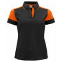 Printer Prime Polo Lady Black/Orange XXL