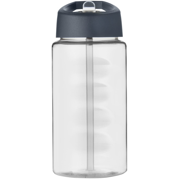 H2O Active® Bop 500 ml spout lid sport bottle - Transparent/Storm grey