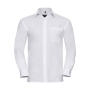 Cotton Poplin Shirt LS - White - M