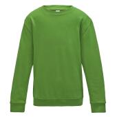 AWDis Kids Sweatshirt, Lime Green, 5-6, Just Hoods