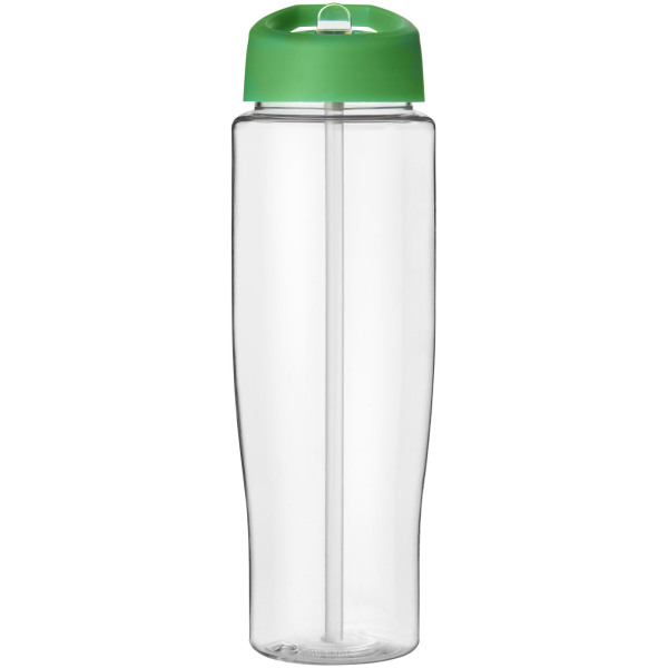 H2O Active® Tempo 700 ml spout lid sport bottle - Transparent/Green