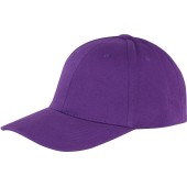 Memphis Brushed Cotton Low Profile Cap Purple One Size
