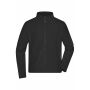 Men's Fleece Jacket - black - 4XL