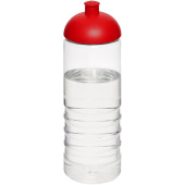 H2O Active® Treble 750 ml sportfles met koepeldeksel - Transparant/Rood