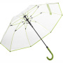 AC regular umbrella FARE®-Pure - transparent-lime