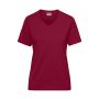 Ladies' BIO Workwear T-Shirt - wine - XXL