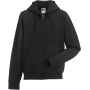 Authentic Full Zip Hooded Sweatshirt Black S
