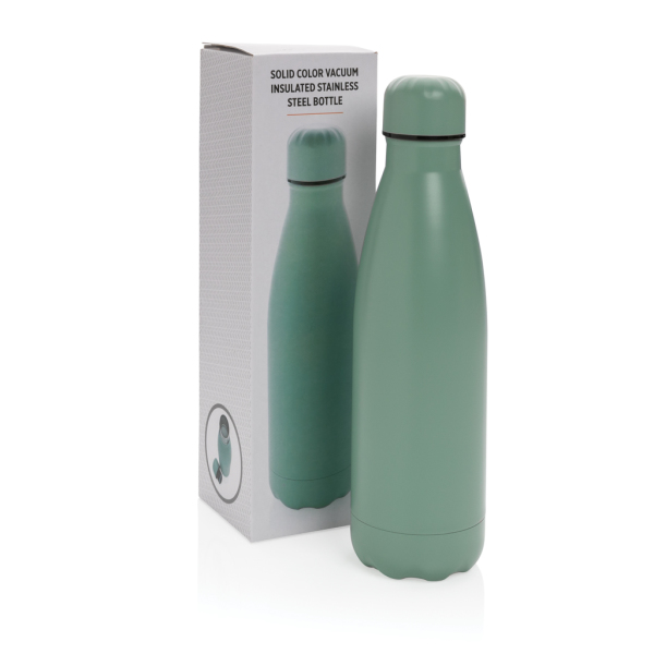 Unikleur vacuüm geïsoleerde roestvrijstalen fles 500 ml, groen