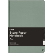 Karst® A5 notitieboek met hardcover - Heather groen